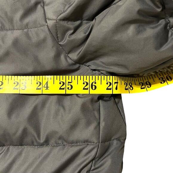 Brandon Thomas Men’s  Goose Down Puffer Hooded Jacket Grey L Gorpcore Outdoors - Picture 6 of 9